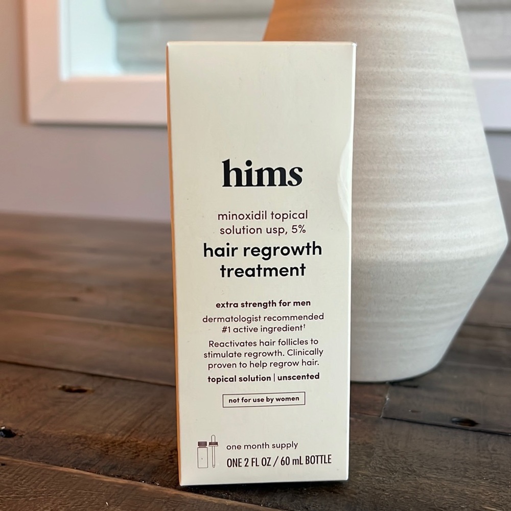 Hair regrowth treatment- minoxidil topical solution 5%